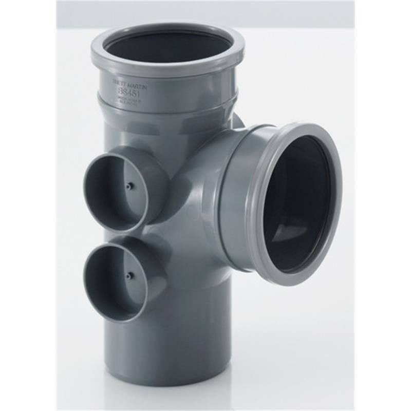 Above Ground 110mm Push Fit Soil System Fittings CHEAPEST PRICE!!! 