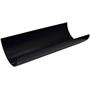 Black Half Round Gutter